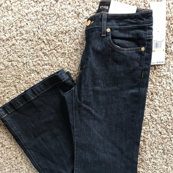 NWT Michelle Kors Flared Jeans 👖 4s - Picture 2 of 8